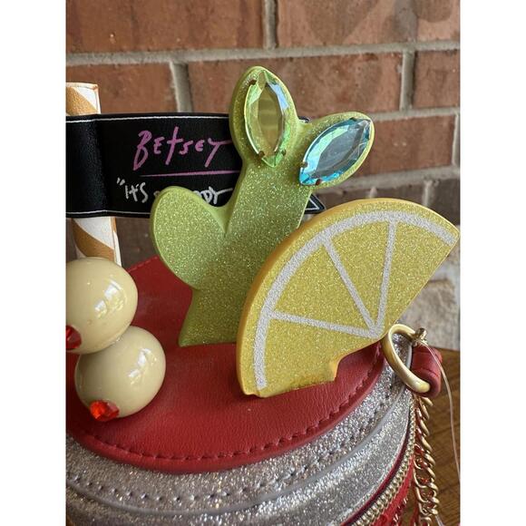 RARE Betsey Johnson Kitsch Bloody Mary Crossbody Bag NWT Limited Edition - As Is - Picture 5 of 12